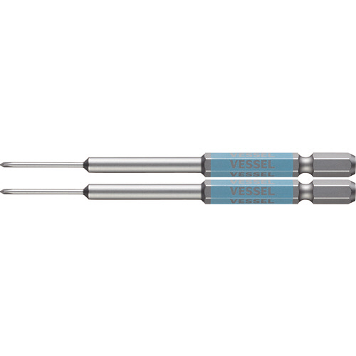 剛彩ﾋﾞｯﾄ 精密ﾀｲﾌﾟ (片頭) +00×100mm 1ﾊﾟｯｸ(2本)画像