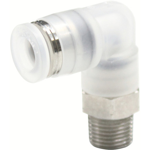 ﾁｭｰﾌﾞﾌｨｯﾃｨﾝｸﾞ ｴﾙﾎﾞ PPﾀｲﾌﾟﾁｭｰﾌﾞ10ﾈｼﾞR3/8SUS 1個画像