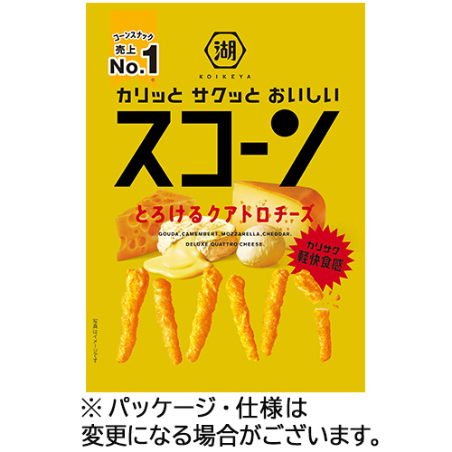ｽｺｰﾝ とろけるｸｱﾄﾛﾁｰｽﾞ 73g 1ｾｯﾄ(12ﾊﾟｯｸ)画像