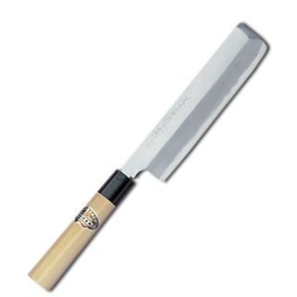 堺孝行 本霞研和包丁薄刃16.5cm No.05062 青木刃物製作所画像