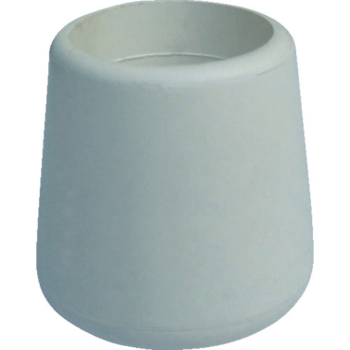 ｲｽ脚ｷｬｯﾌﾟ 25.4mm 白 1ﾊﾟｯｸ(4個)