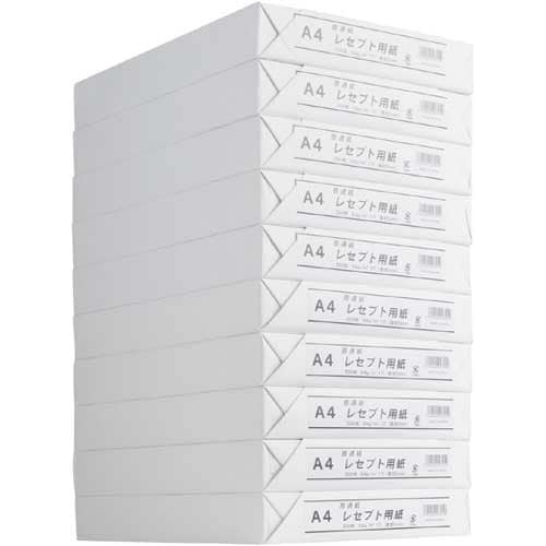 レセプト用紙Ａ４　普通紙　５００枚×２０冊画像