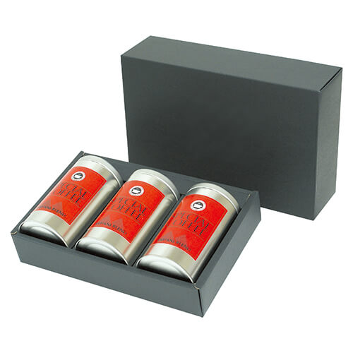 防湿リング缶ギフト箱　１００ｇ×３本入画像