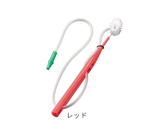 吸引くるリーナブラシ ミニ レッド