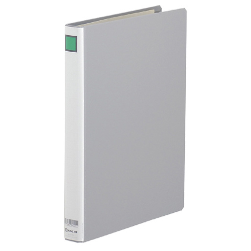 ｷﾝｸﾞﾌｧｲﾙG A4ﾀﾃ 200枚収容 20mmとじ 背幅36mm ｸﾞﾚｰ 1冊画像