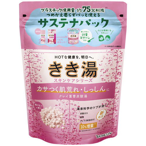 きき湯 ｸﾚｲ重曹炭酸湯 360g 1個画像