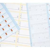 ﾀｯｸﾌｫｰﾑﾗﾍﾞﾙ 15×10ｲﾝﾁ 84×38mm(24片入) 1箱(500折)画像