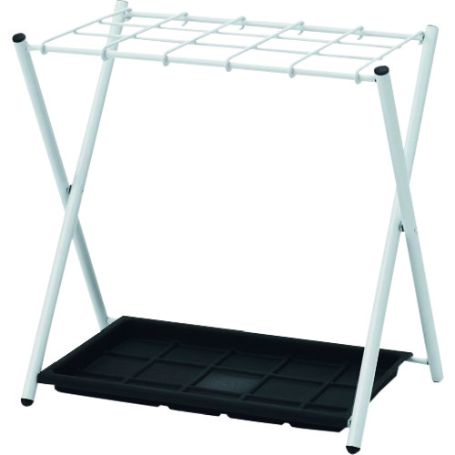 ナカバヤシ　カサタテ　ミドルタイプ　１５ホンヨウ／ホワイト画像