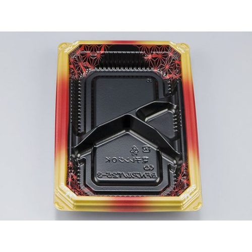 シーピー化成 弁当容器 BFNアルバ25-3 晶葉 本体 発泡画像