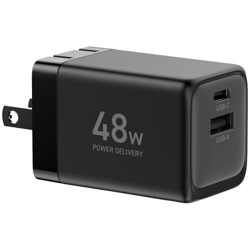 PD対応 USBアダプター 48W C×1・A×1ポート 1個