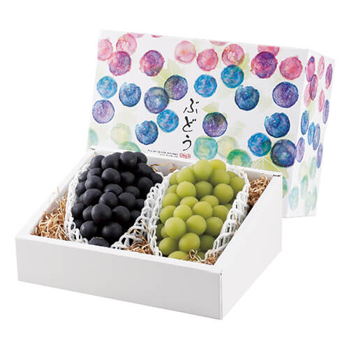 彩りぶどう２房画像