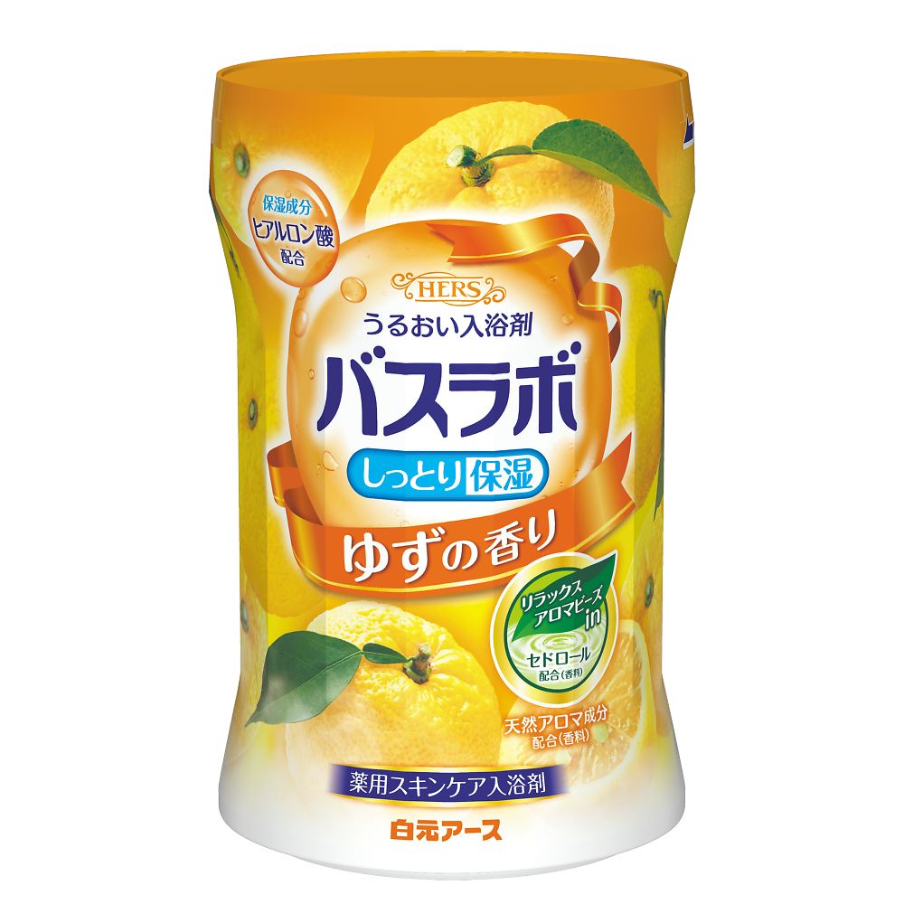HERSバスラボ ボトル（入浴剤） ゆずの香り 540g
