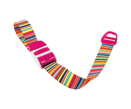 カラフル駆血帯　ストライプ　ピンク画像