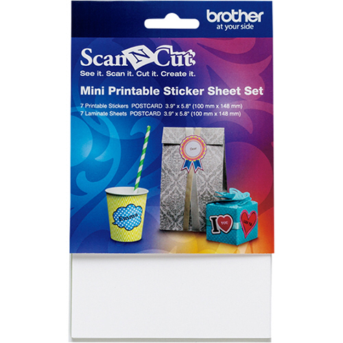 ScanNCut　Canvas専用ミニステッカーシート　1セット画像