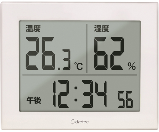 大画面温湿度計