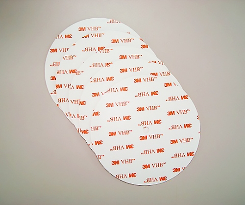 交換用両面接着パッド　φ１００円盤用　５枚入