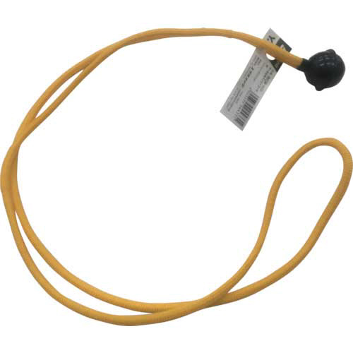 ｺﾞﾑ ﾎﾞｰﾙ止めﾊﾞﾝｼﾞｰｺｰﾄﾞ 5mm×600mm 黄 1本画像