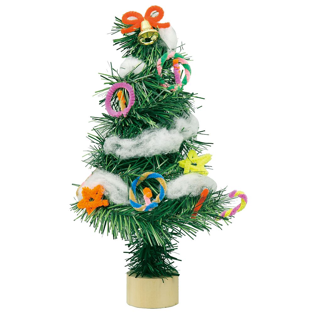 クリスマスツリー作り画像