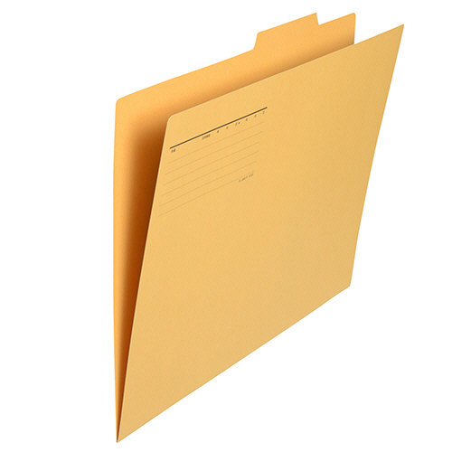 個別ﾌｫﾙﾀﾞｰ A3 ｲｴﾛｰ 1ｾｯﾄ(10冊)画像