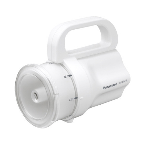 懐中電灯　電池がどれでもライト　ホワイト画像