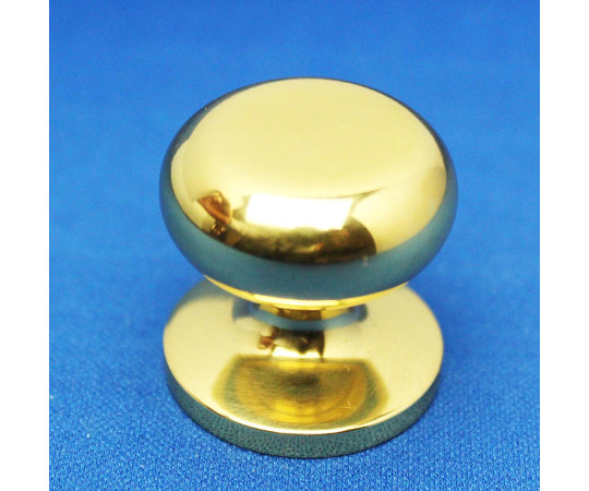 真鍮つまみ　ゴールド　25mm×25mm×25mm画像