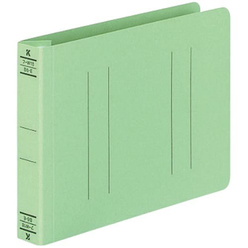 フラットファイルＷ＜厚とじ＞　Ｂ６横　緑　１０冊画像