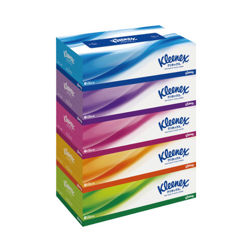 クリネックスティシュー　１８０組（５箱入）画像