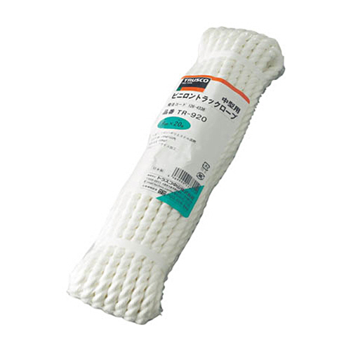 ﾋﾞﾆﾛﾝﾄﾗｯｸﾛｰﾌﾟ 3つ打 線径9mm×長さ30m 両端加工 1巻画像