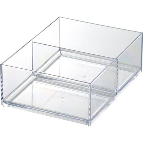 ストレージトレー深Ｓ２分割クリア画像