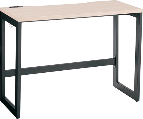 リスムデスクＤ４５０Ｗ１０００　黒脚　ナチュラル画像