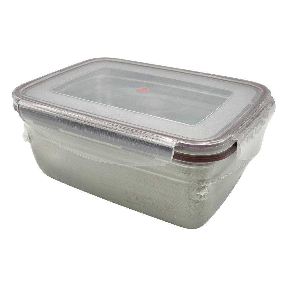ステンレス角型容器（ロックタイプ）　2000mL