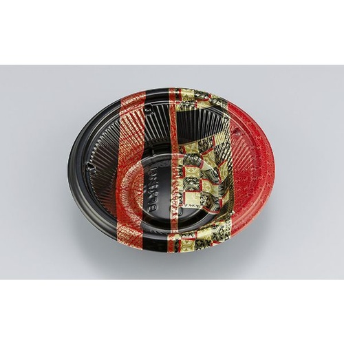 シーピー化成 どんぶり容器 BF丸丼16L 越後赤 本体画像