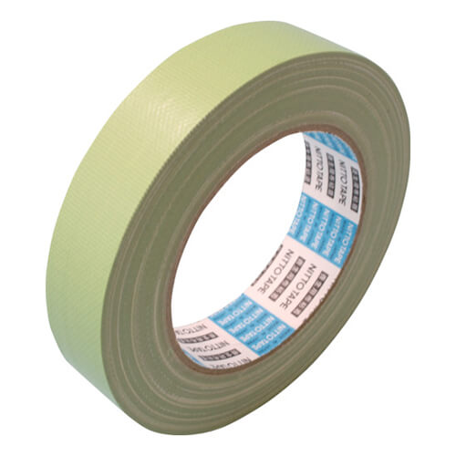 日東電工 養生用布粘着テープ No.7503 グリーン 25mm×25m NO7503X25GR画像