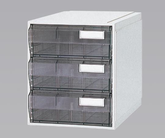 カセッター B4タイプ（引出3段）クリアー