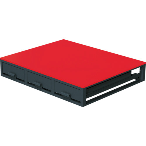 ﾃﾞﾝｻﾝ ﾊﾞﾝｷｬﾋﾞﾈｯﾄ(3列引き出し) 外寸:幅1150×奥行950×高さ200mm 1個画像