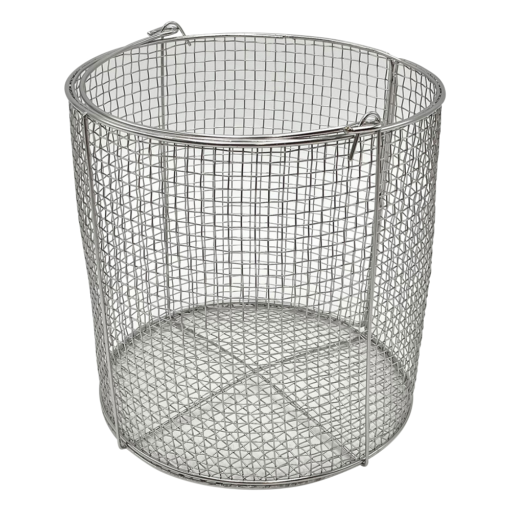 ステンレス洗浄カゴ　丸型画像