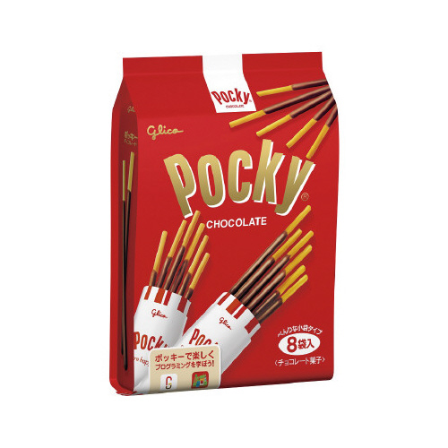 グリコポッキーチョコレート８袋画像