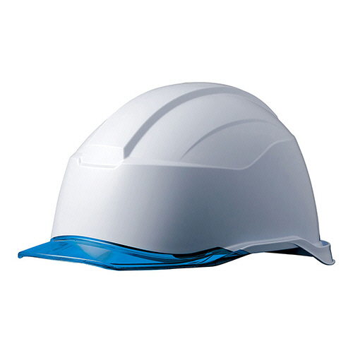 PC製ﾍﾙﾒｯﾄ(ｸﾘｱﾊﾞｲｻﾞｰ･KP付) 侍II SC-21PCL RA3 KP ﾎﾜｲﾄ/ﾌﾞﾙｰ 1個画像