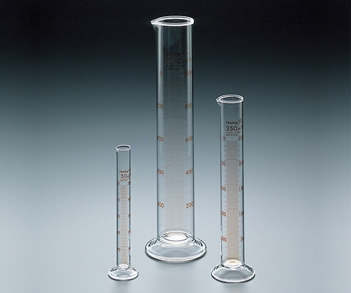 メスシリンダー　25mL　検査成績書付
