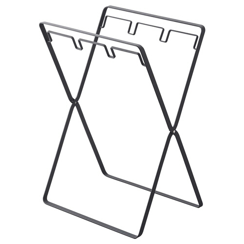 ﾚｼﾞ袋3連&45Lｺﾞﾐ袋ｽﾀﾝﾄﾞ ﾀﾜｰ ﾌﾞﾗｯｸ 1個画像