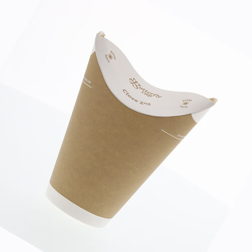 テイクアウトやパッケージに！アイルランド発の紙製バタフライカップ