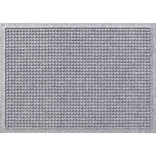 吸水速乾玄関マット　ウォーターホースT　620×880mm　ライトグレー　1枚