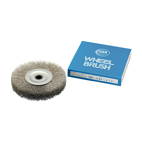 ｽﾃﾝﾎｲｰﾙﾌﾞﾗｼ ｽﾄﾚｰﾄ･ﾎﾞｰﾀﾌﾞﾙ･ﾌﾚｷｼﾌﾞﾙｸﾞﾗｲﾝﾀﾞ用 外径150mm 1個画像