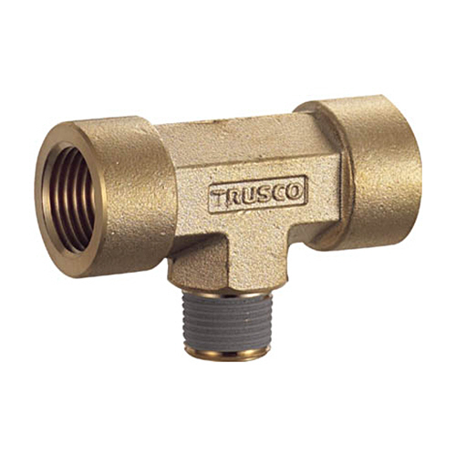 ねじ込み継手ﾁｰｽﾞ RC3/8×R1/4×RC3/8異径 1個画像