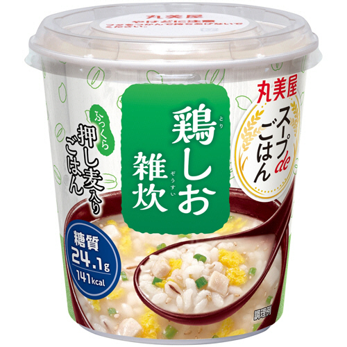 ｽｰﾌﾟdeごはん 鶏しお雑炊 70.3g 1ｾｯﾄ(48食)画像
