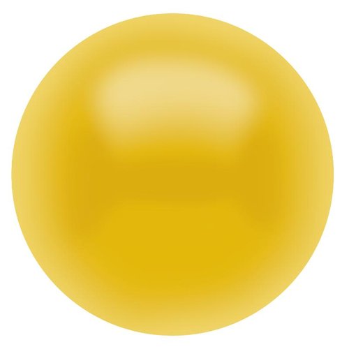 イベント用品 37-7812 抽選球 直径12mm 黄 10個入 ササガワ [ケース販売]画像