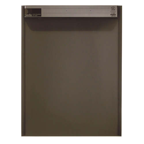 ｼｽﾌｫﾙﾀﾞｰ A4-E(短辺ﾌﾀ) ｸﾞﾚｰ 1ｾｯﾄ(5枚)画像