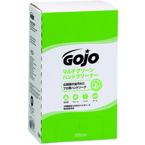 ＧＯＪＯ　ゴージョー　マルチグリーン　ハンドクリーナー　２０００ｍＬ（ＴＤＸ用カートリッジ）画像