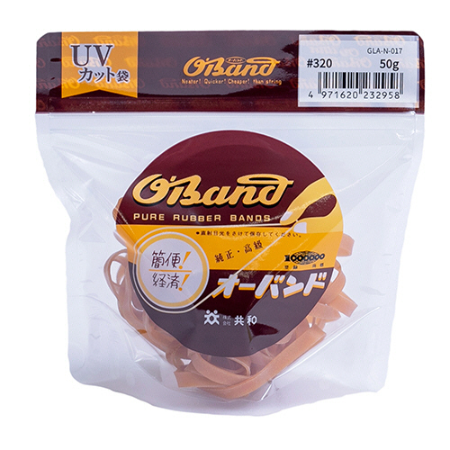 ｵｰﾊﾞﾝﾄﾞ #320 内径76mm 50g入 透明袋 1袋画像