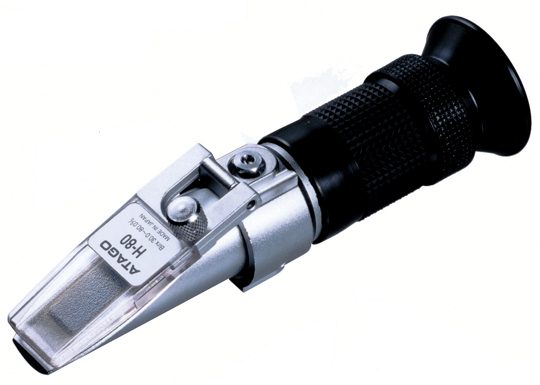 手持屈折計　高温対応　Ｂｒｉｘ３０．０～８０．０％画像